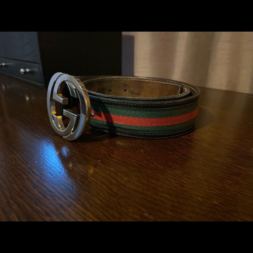 Gucci belt ‘Web belt with G buckle’